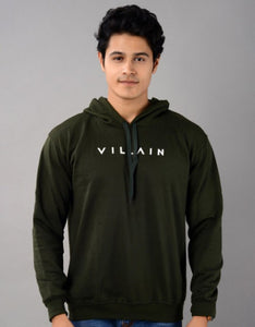 Brand Logo Printed Hooded Sweatshirt