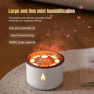 Aromatherapy Ultrasonic Volcano Humidifier