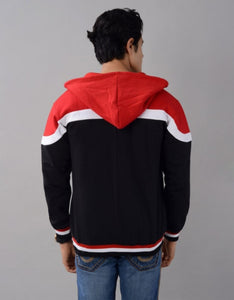 Zip-Front Hoodie with Pockets